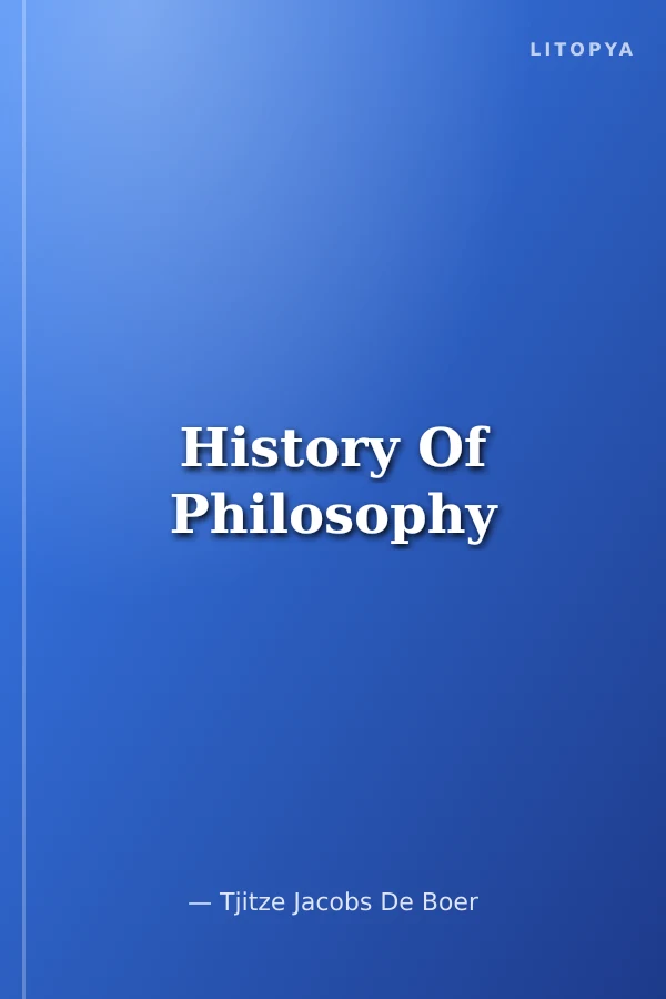 History Of Philosophy