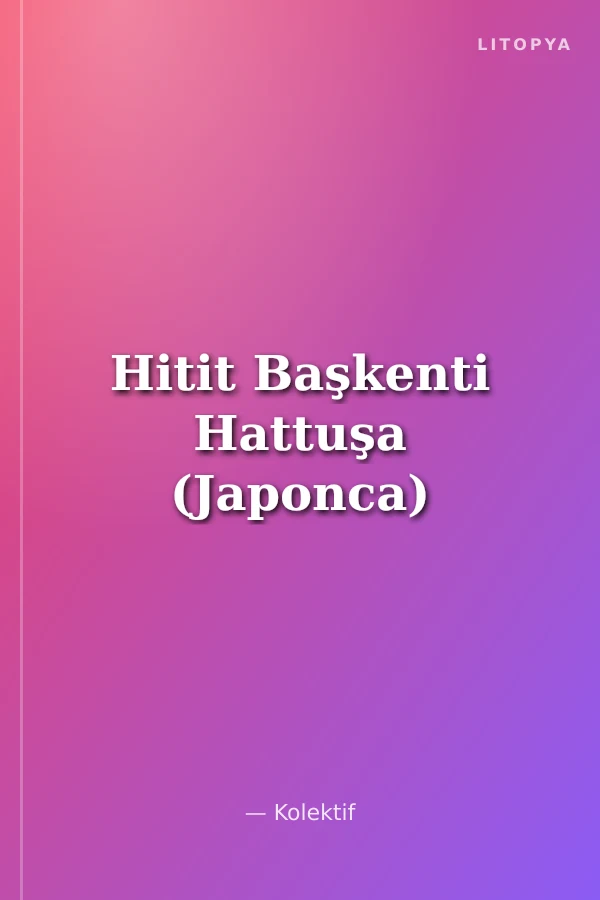 Hitit Başkenti Hattuşa (Japonca)