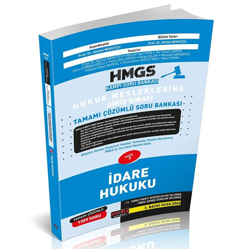 HMGS Kampı İdare Hukuku Soru Bankası