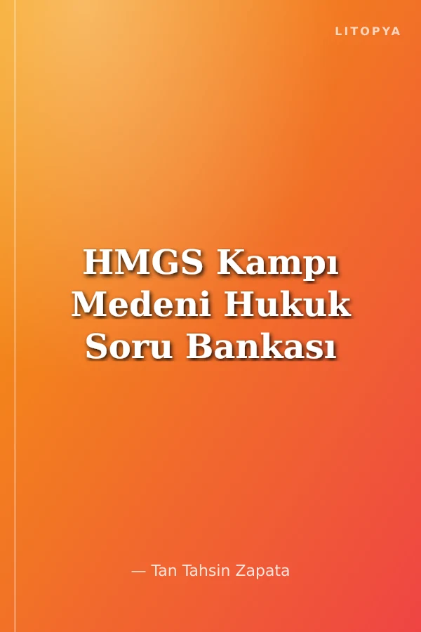 HMGS Kampı Medeni Hukuk Soru Bankası