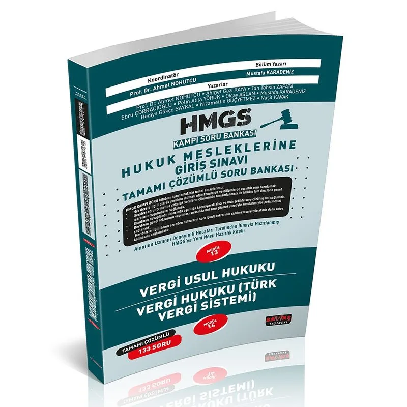 HMGS Kampı Vergi Usul Hukuku, Vergi Hukuku Soru Bankası