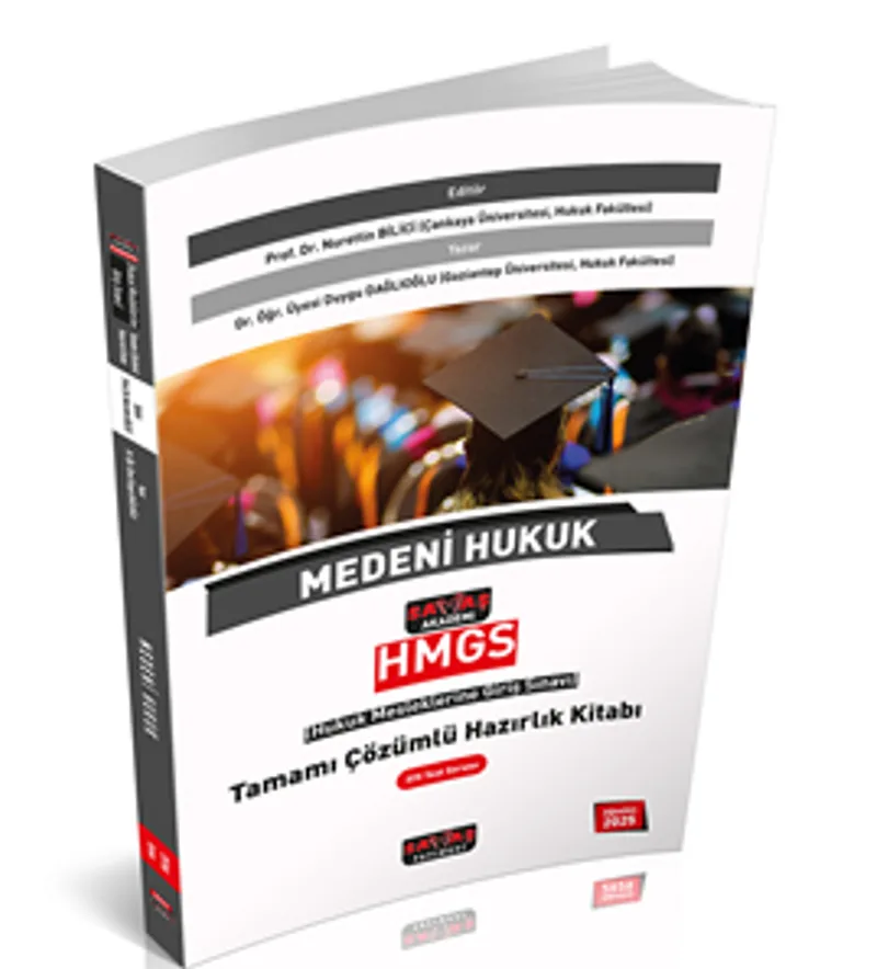 HMGS Medeni Hukuk Tamamı Çözümlü Hazırlık Kitabı