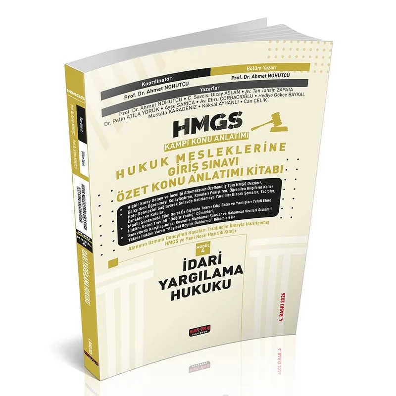HMGS Özet Konu Anlatımı İdari Yargılama Hukuku
