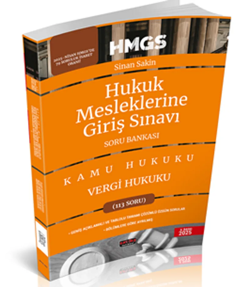 HMGS Vergi Hukuku Soru Bankası
