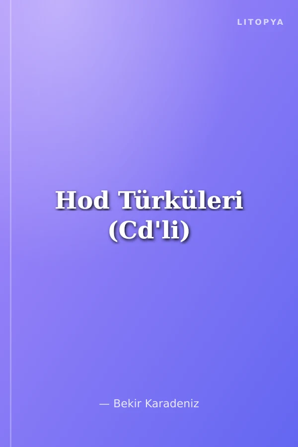 Hod Türküleri (Cd'li)