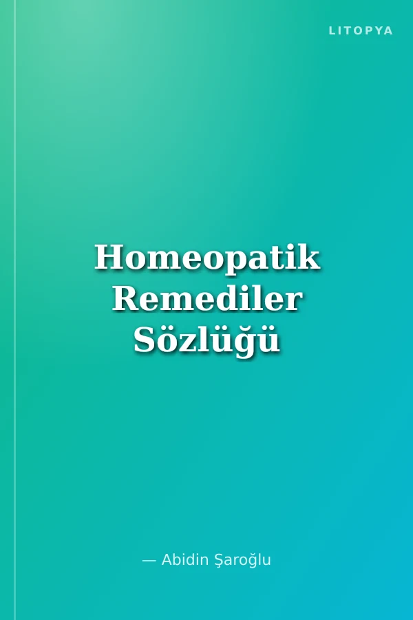 Homeopatik Remediler Sözlüğü