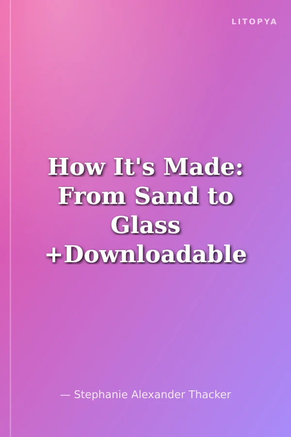 How It's Made: From Sand to Glass +Downloadable Audio (Compass Readers 6) B1