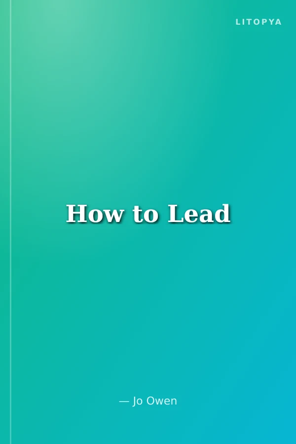 How to Lead