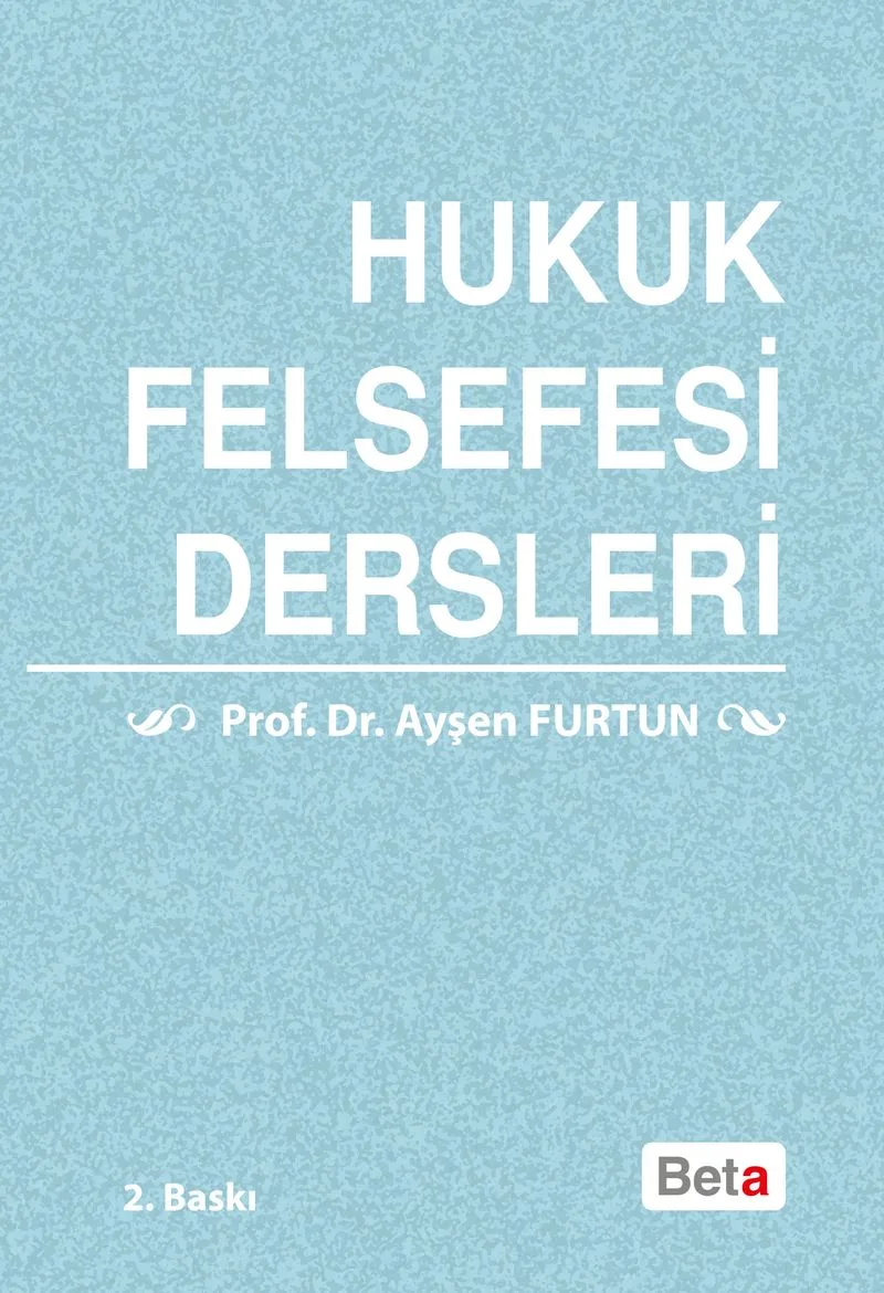 Hukuk Felsefesi Dersleri