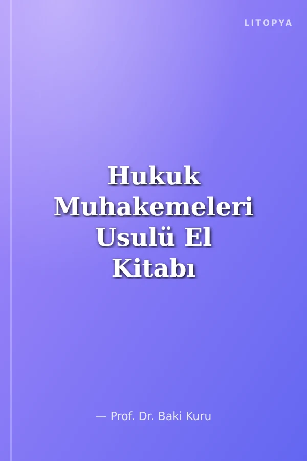 Hukuk Muhakemeleri Usulü El Kitabı