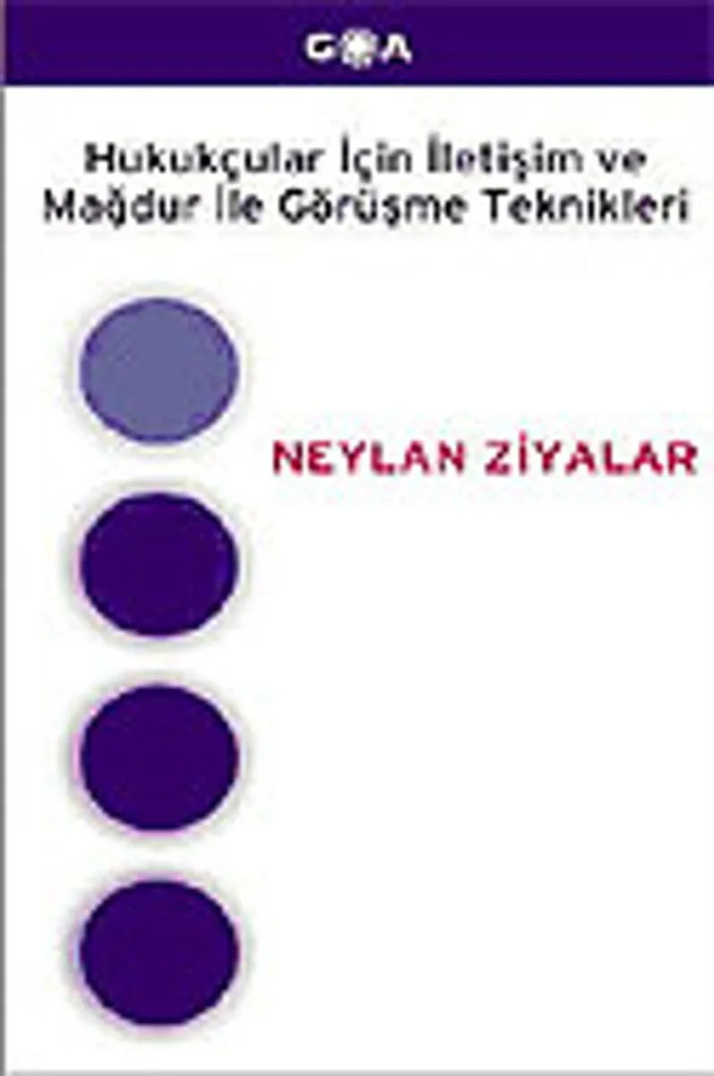Hukukçular İçin İletişim ve Mağdur ile Görüşme Teknikleri (cep boy)