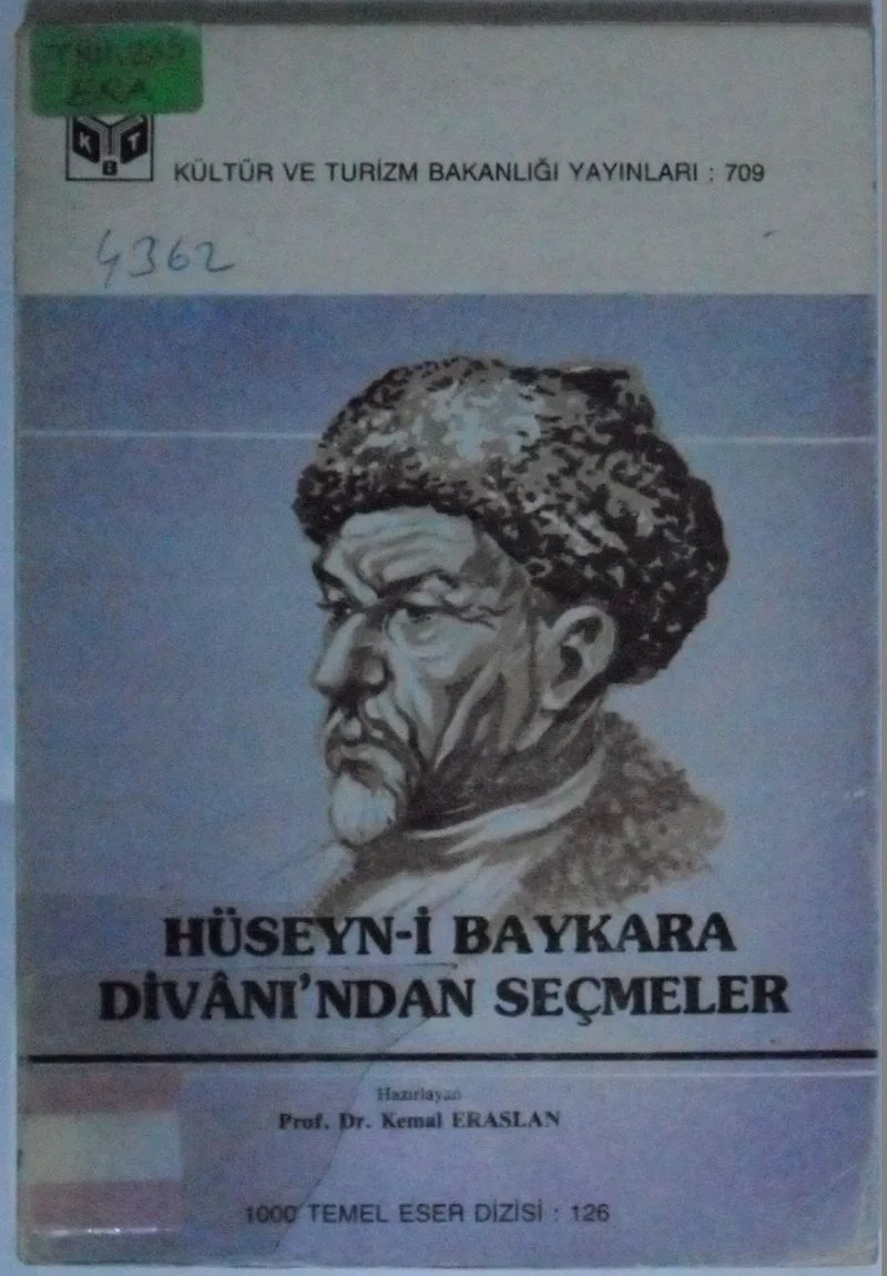 Hüseyn-i Baykara Divanı'ndan Seçmeler Kod: 7-B-21