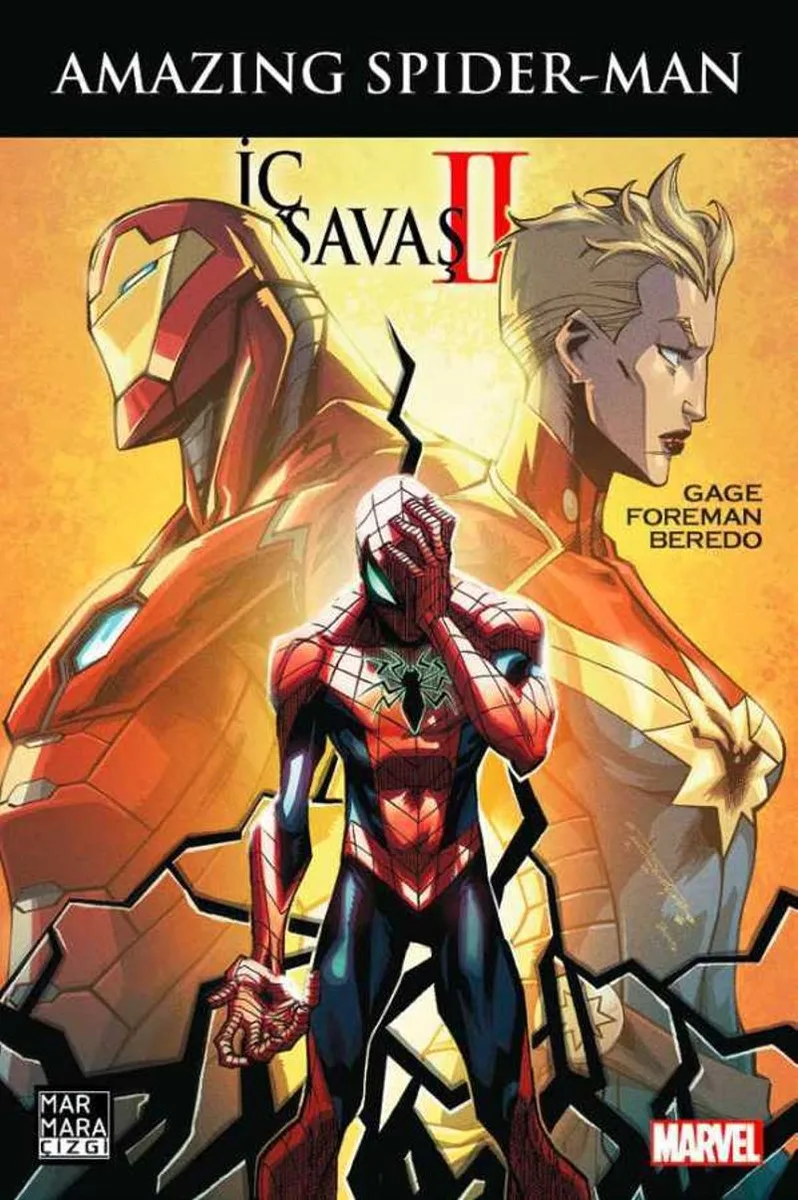 İç Savaş 2 Amazing Spider-Man X-Men