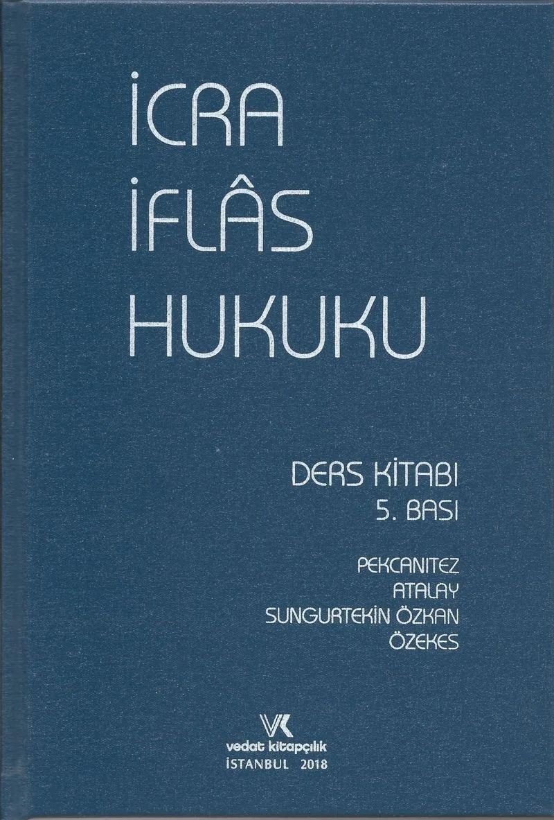 İcra ve İflas Hukuku Ders Kitabı