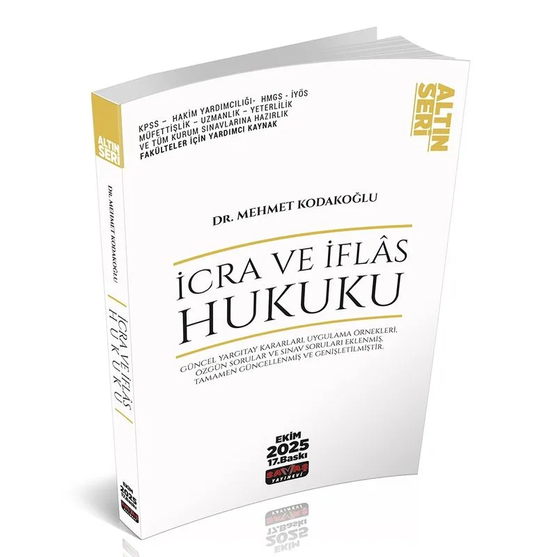İcra ve İflas Hukuku Konu Anlatımı