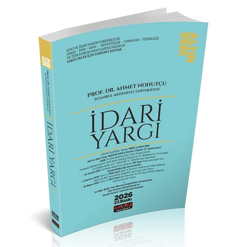 İdari Yargı Konu Anlatımı