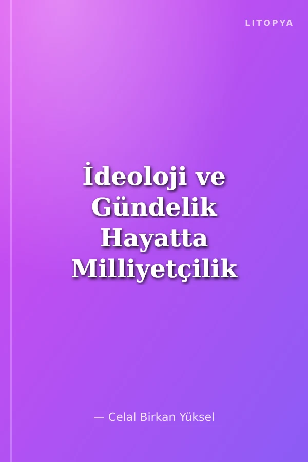 İdeoloji ve Gündelik Hayatta Milliyetçilik Rahip Santoro Cinayeti ve Basında Temsili