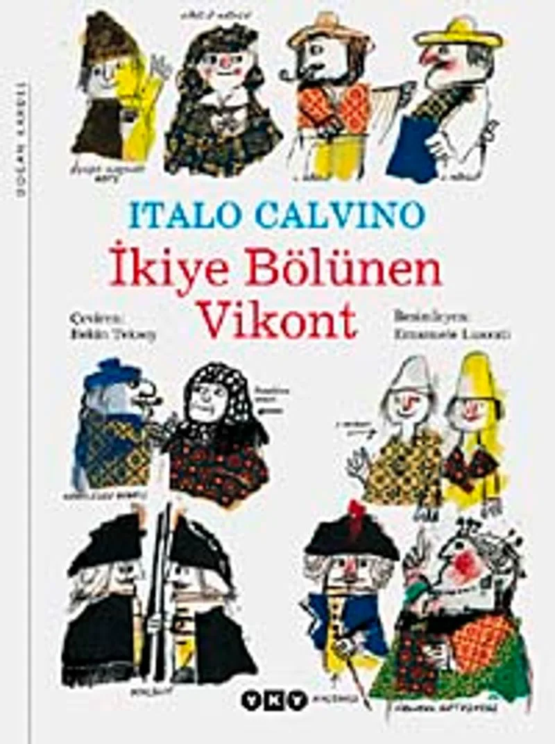 İkiye Bölünen Vikont (Karton Kapak)