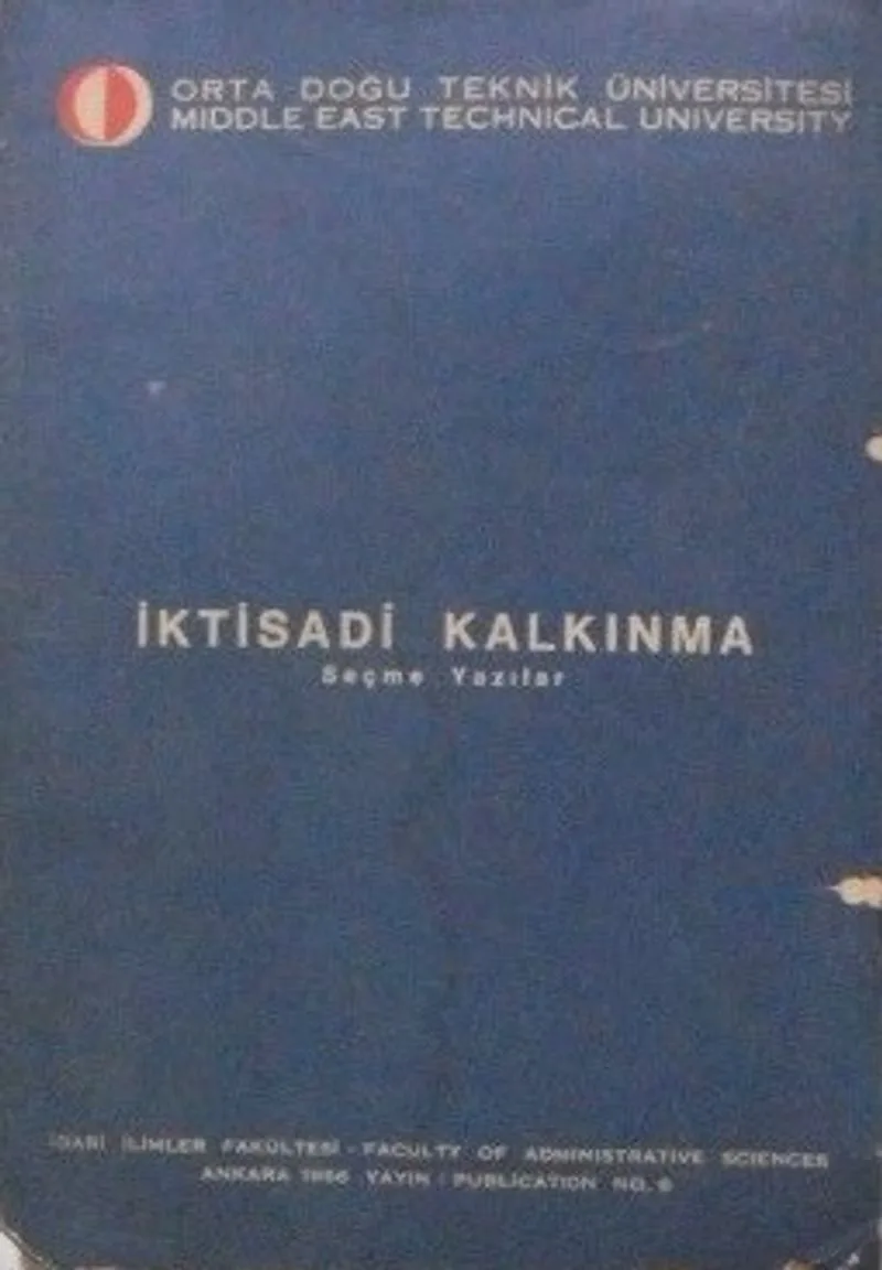 İktisadi Kalkınma – Seçme Yazılar (1-E-6)