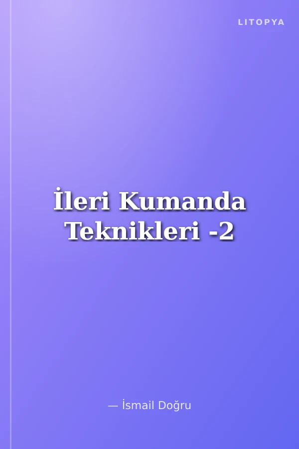 İleri Kumanda Teknikleri -2