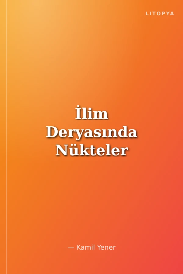 İlim Deryasında Nükteler