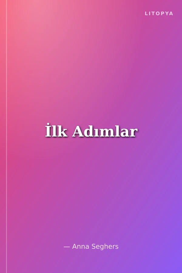 İlk Adımlar