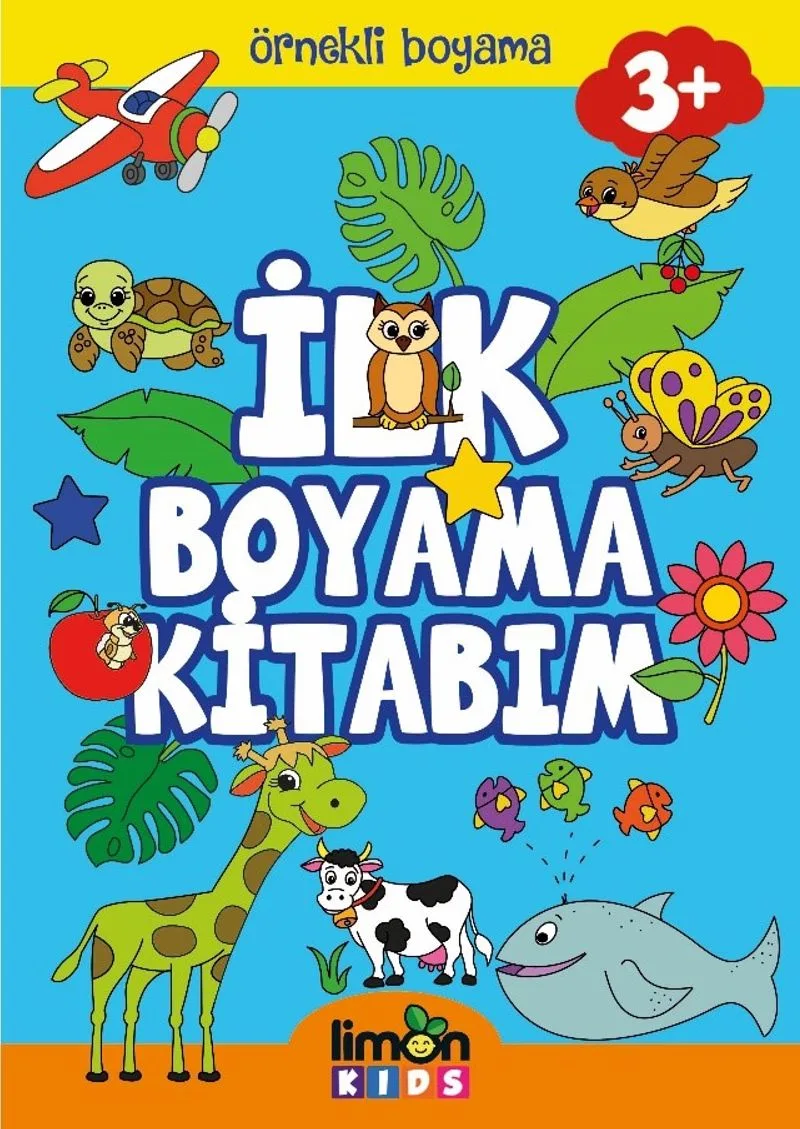 İlk Boyama Kitabım / Örnekli Boyama