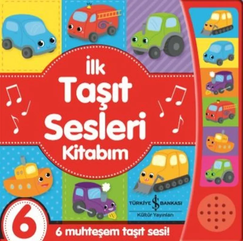İlk Taşıt Sesleri Kitabım / 6 Muhteşem Taşıt Sesi !