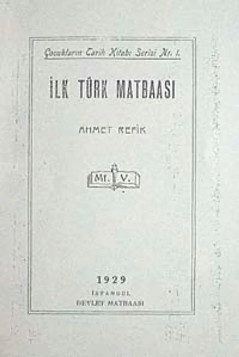 İlk Türk Matbaası