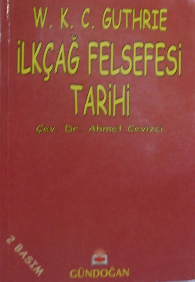 İlkçağ Felsefesi Tarihi / 4-D-54
