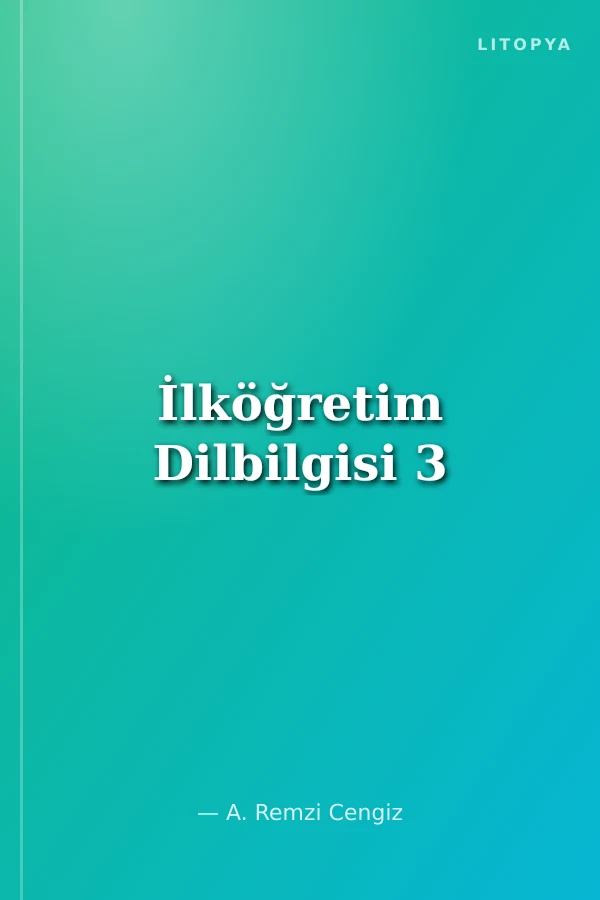 İlköğretim Dilbilgisi 3