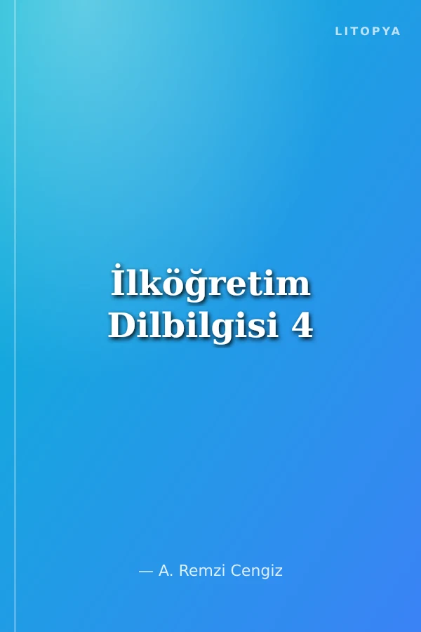 İlköğretim Dilbilgisi 4