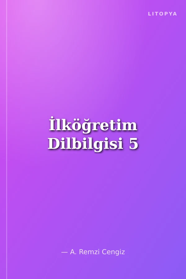 İlköğretim Dilbilgisi 5