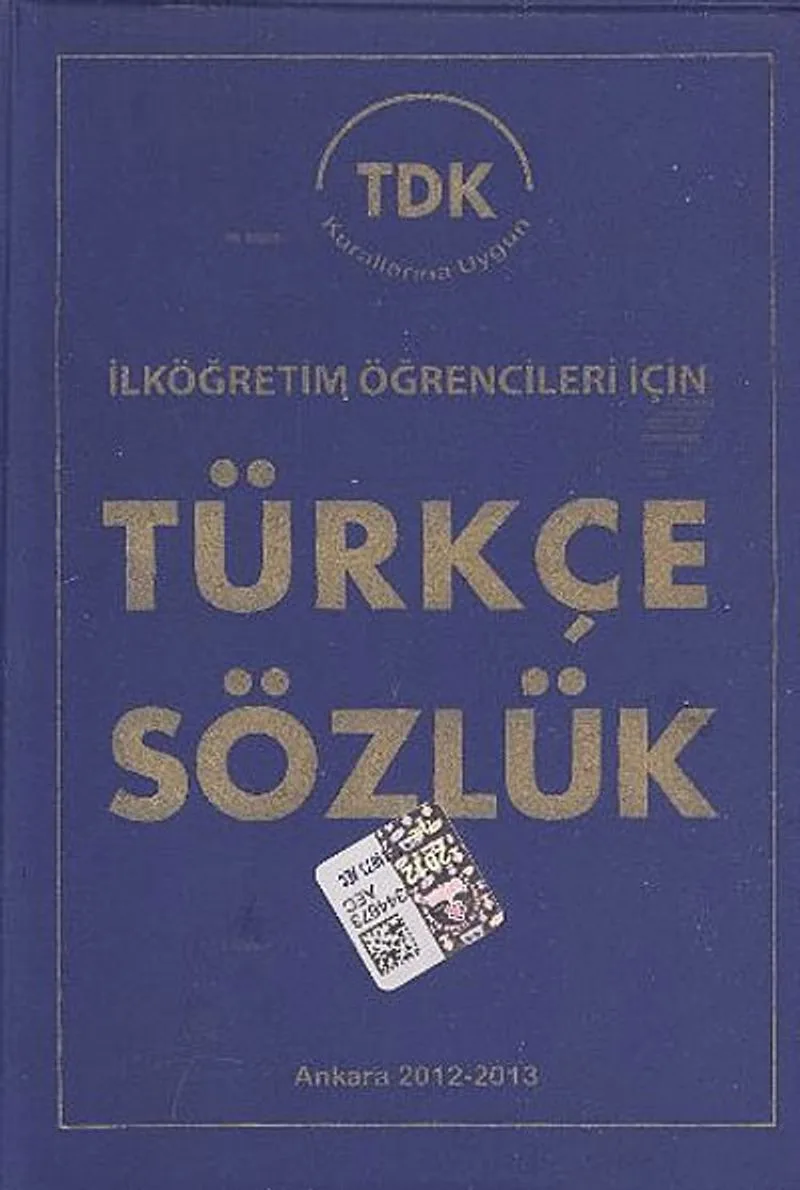 İlköğretim Öğrencileri İçin Türkçe Sözlük