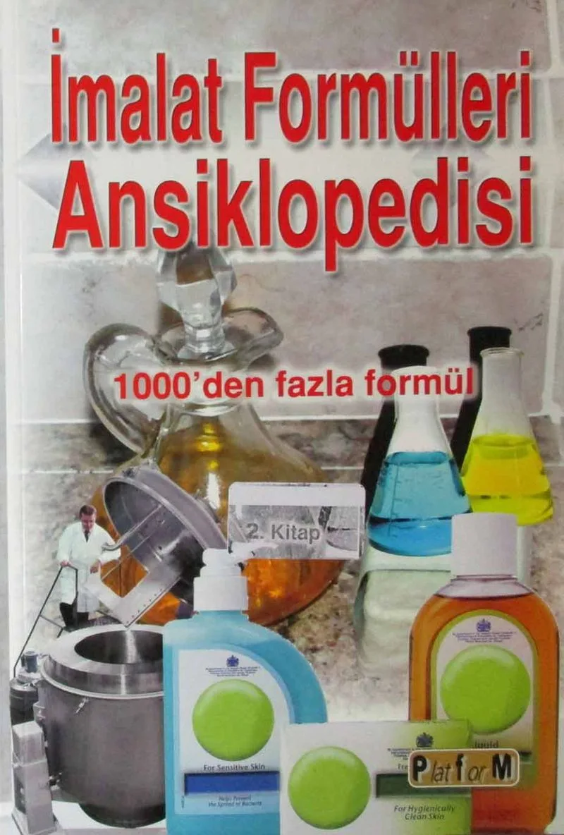 İmalat Formülleri Ansiklopedisi 2 1000'den Fazla Formül