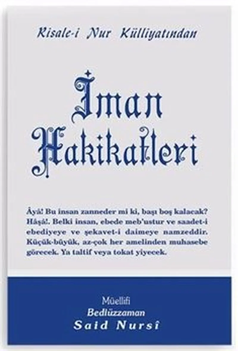 İman Hakikatleri - Orta Boy (Kod:418)