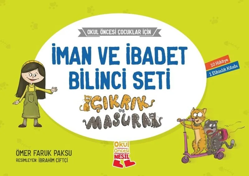 İman ve İbadet Bilinci Seti - Çıkrık ve Masura (10 Kitap)