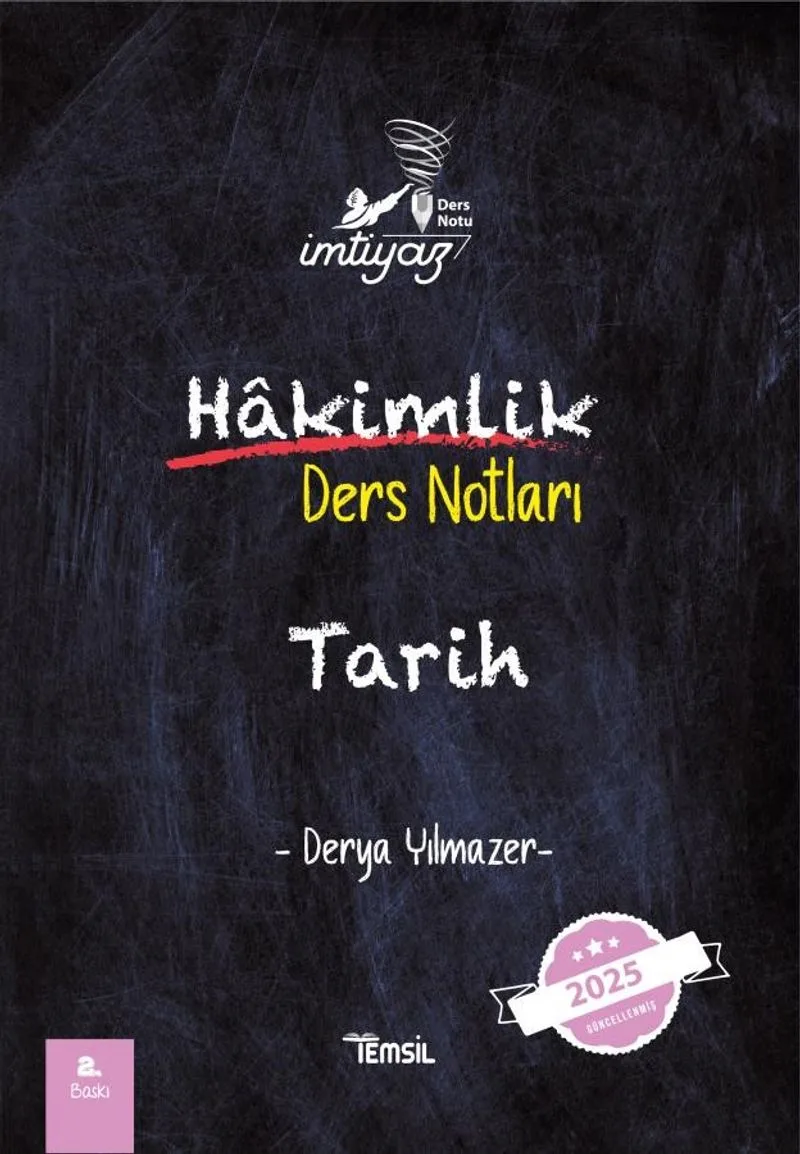 İmtiyaz Hakimlik Ders Notları Tarih