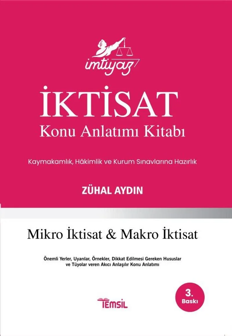 İmtiyaz İktisat Konu Anlatımı Kitabı