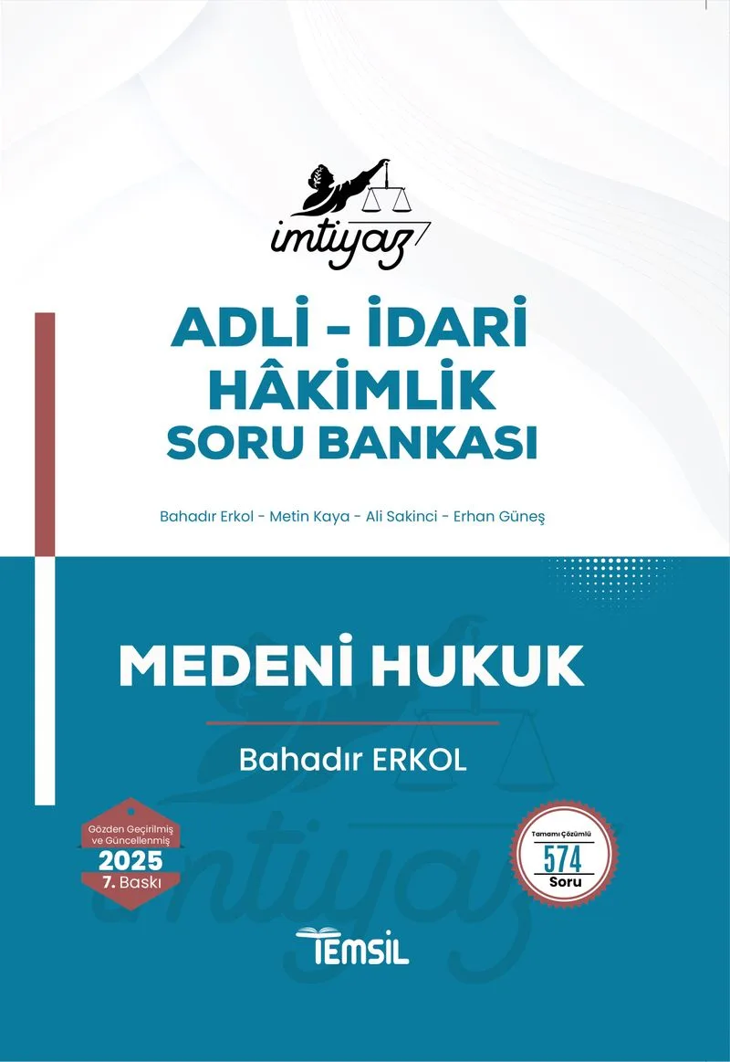 İmtiyaz Medeni Hukuk Soru Bankası