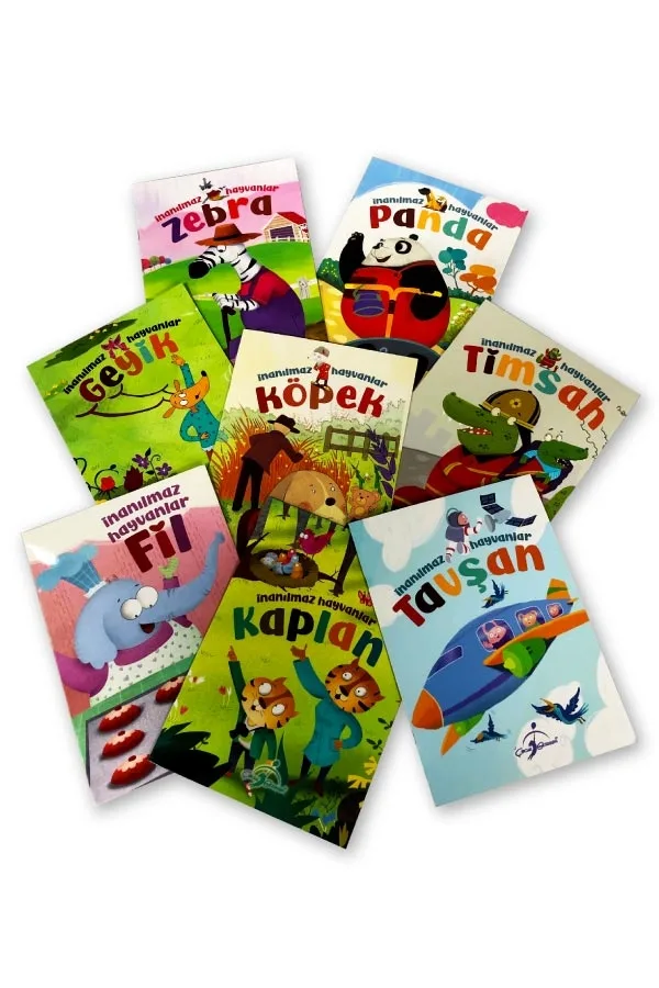 İnanılmaz Hayvanlar Serisi- 8 Kitap