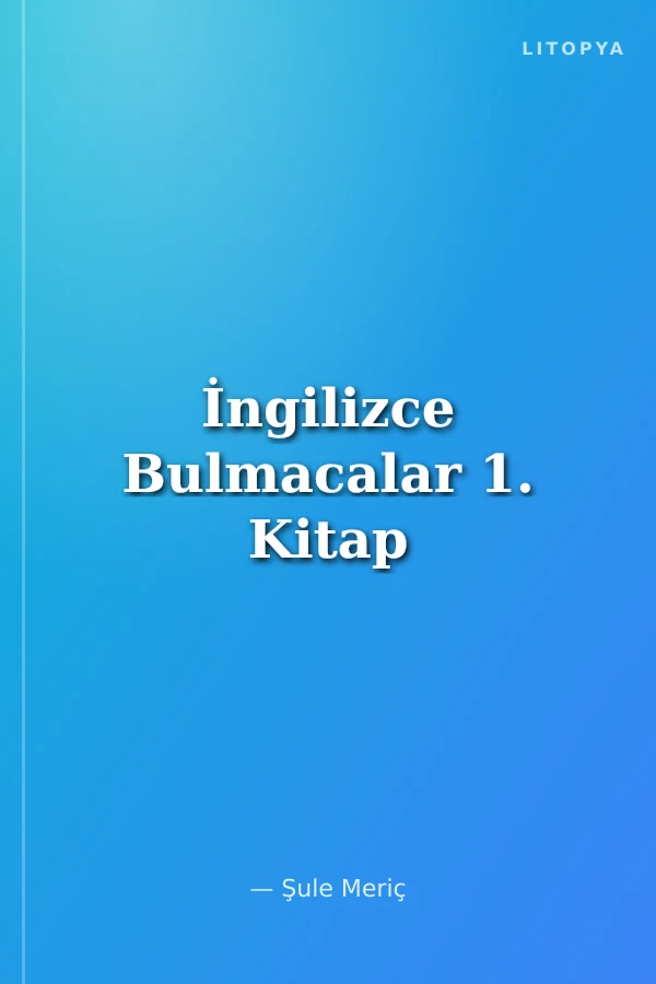İngilizce Bulmacalar 1. Kitap