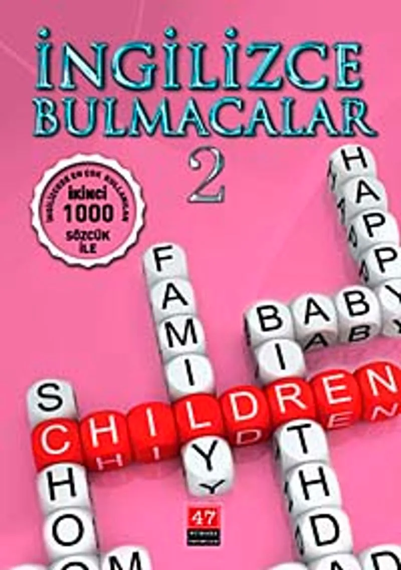 İngilizce Bulmacalar-2 İngilizce'de En Çok Kullanılan İkinci 1000 Sözcük İle