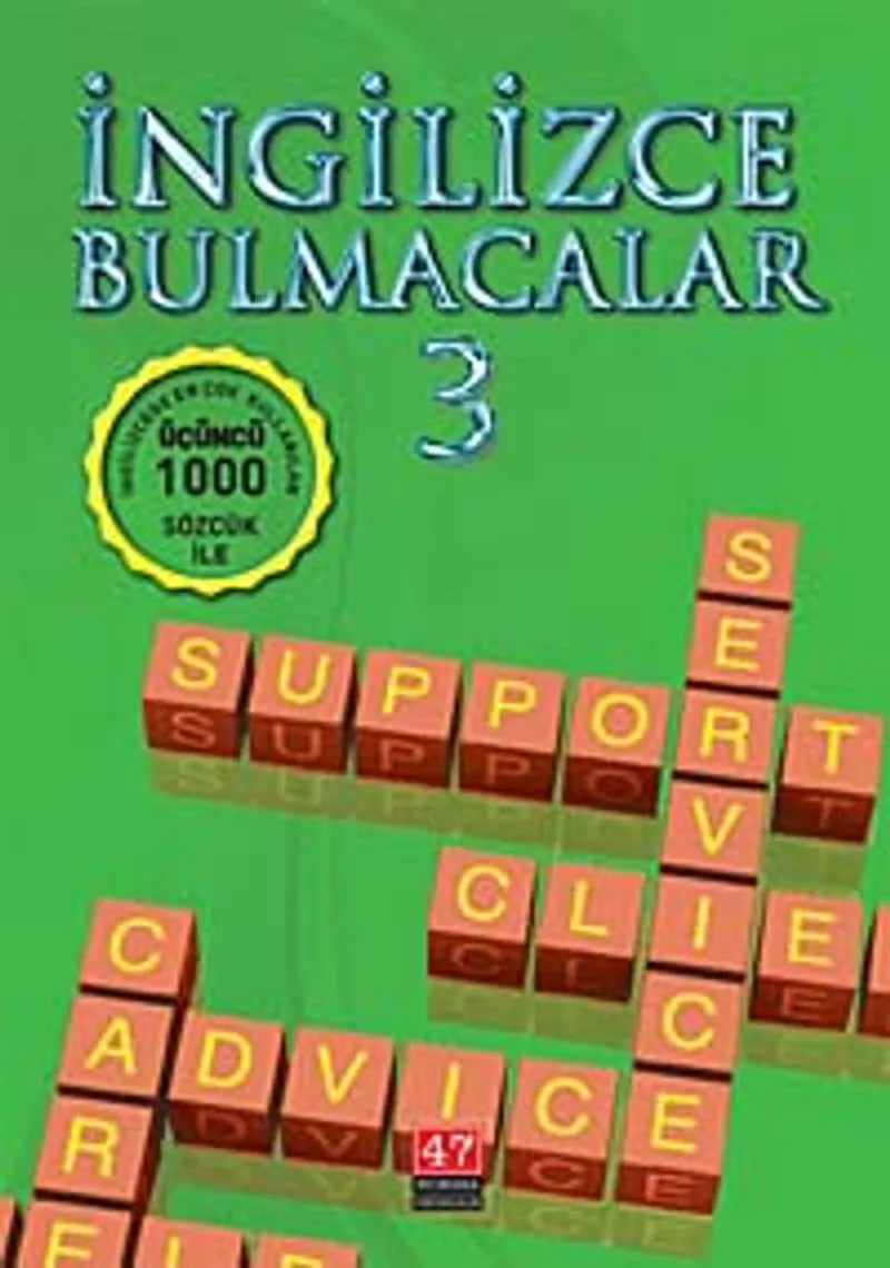 İngilizce Bulmacalar-3 İngilizce'de En Çok Kullanılan Üçüncü 1000 Sözcük İle