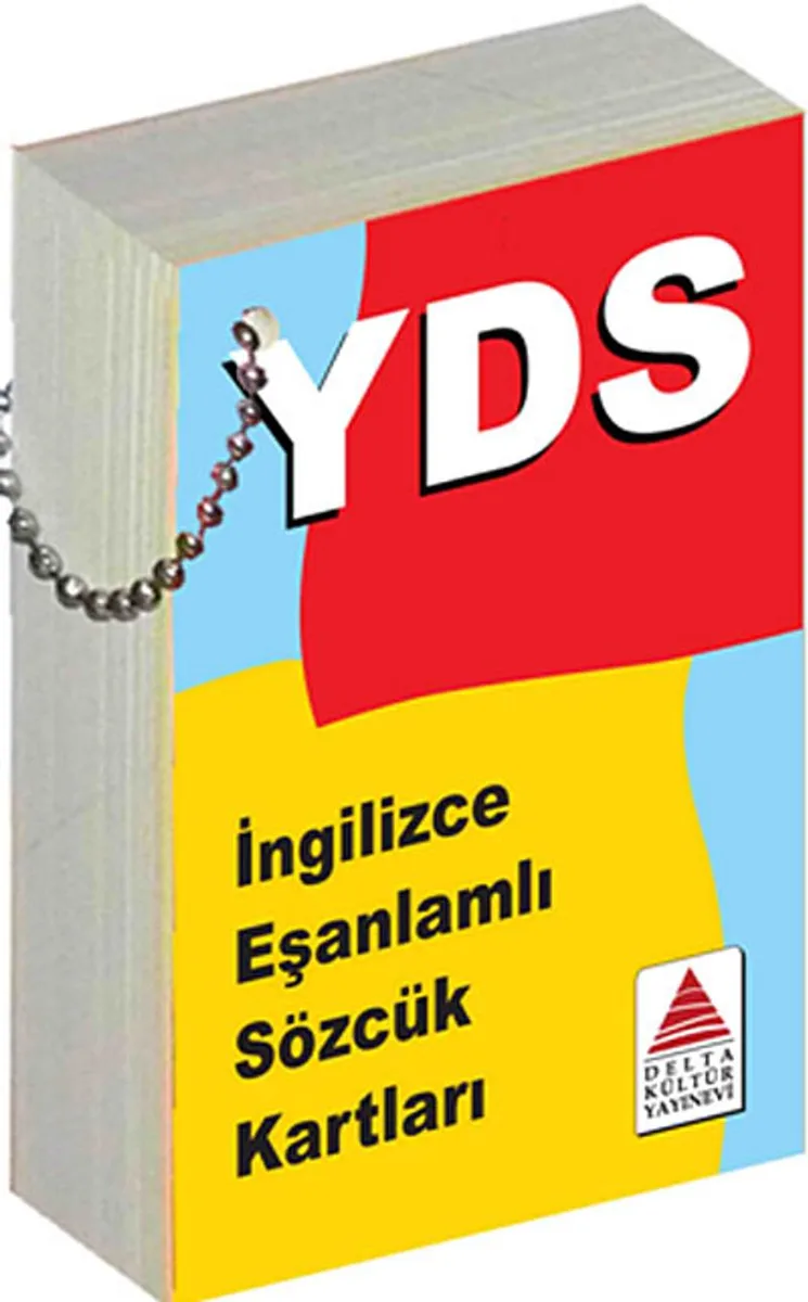 İngilizce Eşanlamlı Sözcük Kartları / YDS