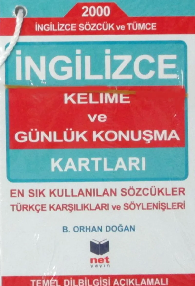 İngilizce Kelime ve Günlük Konuşma Kartları