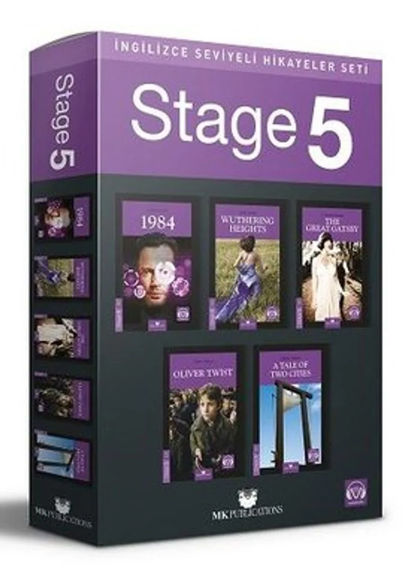 İngilizce Seviyeli Hikayeler Seti - Stage 5