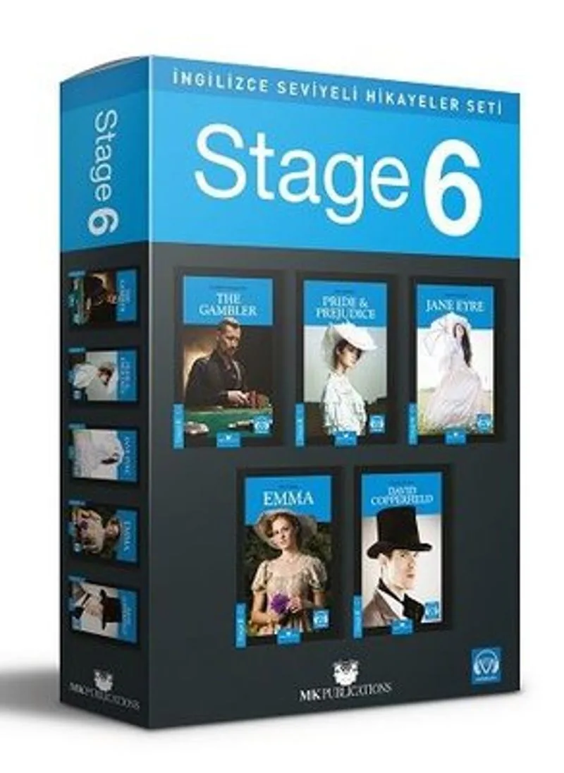 İngilizce Seviyeli Hikayeler Seti - Stage 6