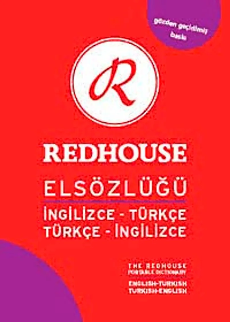 İngilizce-Türkçe/Türkçe-İngilizce Redhouse Elsözlügü (kod:RS 005)