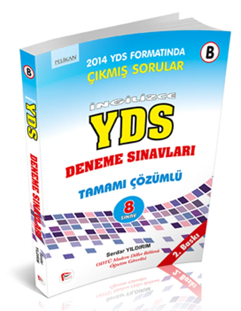 İngilizce YDS Deneme Testleri Tamamı Çözümlü 8 Deneme